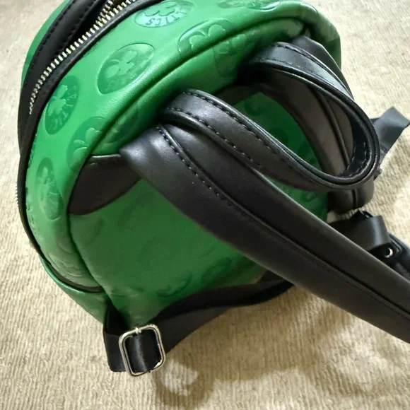 Boston Celtics NBA Basketball Mini Loungefly Green Backpack BRAND NEW - Picture 7 of 9